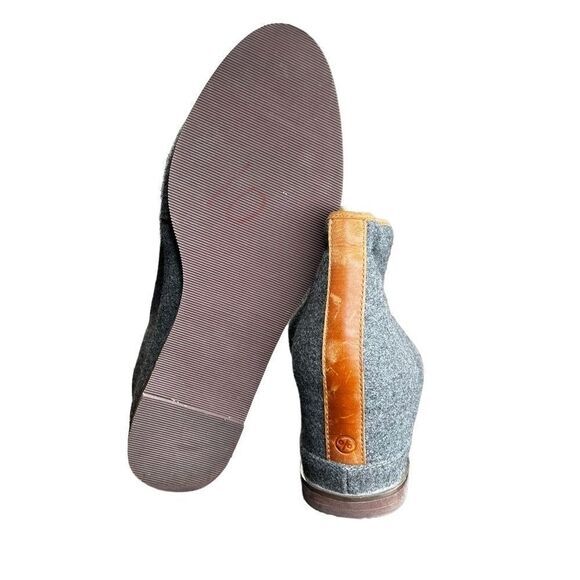 80%20 Eliotte toggle hidden wedge boot gray/brown size 8.5 - Picture 5 of 10